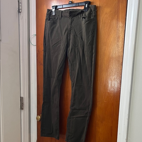 Zara Pants - Zara Olive Slim Fit Trousers